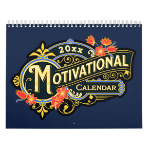 Add Year 20XX Motivational Calendar