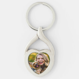 Add Yorkshire Terrier Photo Personalize Key Ring