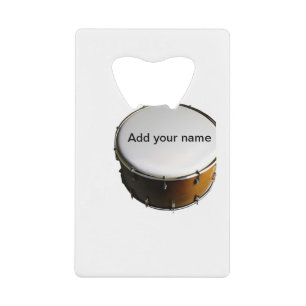 Add you name text brown black drum beats stick
