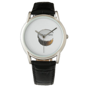 Add you name text brown black drum beats stick watch