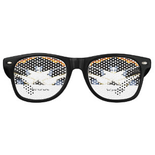 Add you name text brown black piano keys retro sunglasses