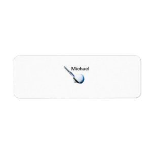 Add you name text golf ball club sports equipment