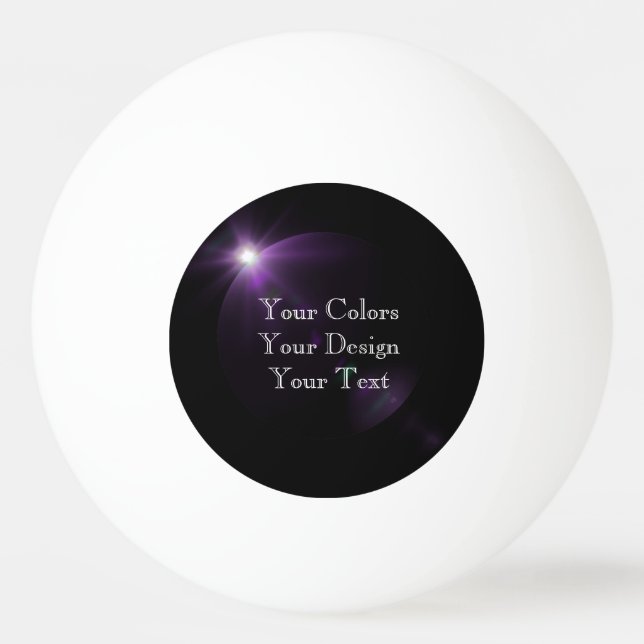 Add Your Art - Create Your Own Ping Pong Ball (Front)