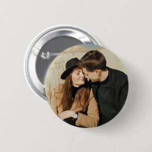 Add Your Awesome Photo Trendy 6 Cm Round Badge