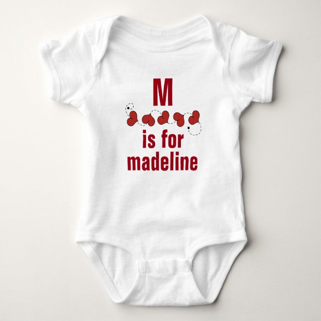 Add your baby's name  Infant bodysuit (Front)