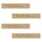Add Your Brand Calligraphy Kraft Product Labels
