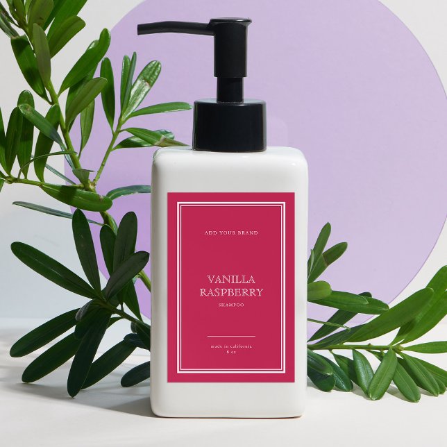 Add Your Brand Classic Custom Colour Product Label (Creator Uploaded)