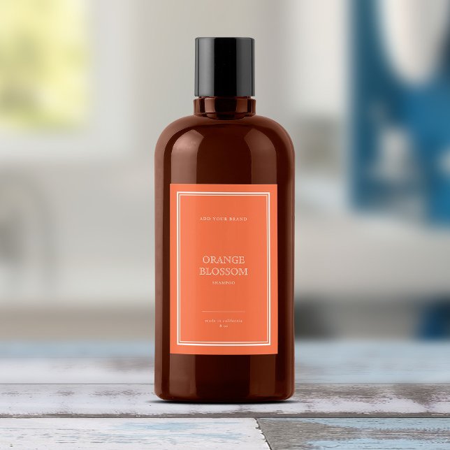 Add Your Brand Classic Custom Colour Product Label (Creator Uploaded)