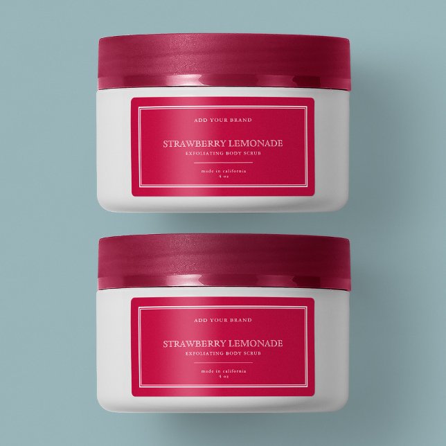 Add Your Brand Classic Custom Colours Product Labe Label (Creator Uploaded)