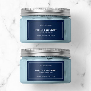 Add Your Brand Custom Colour Modern Product Label