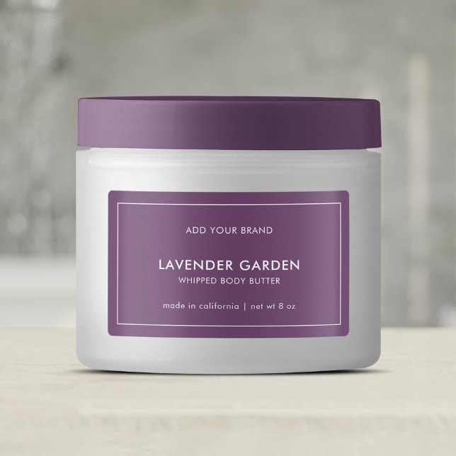 Add Your Brand Custom Colour Modern Product Label (Creator Uploaded)