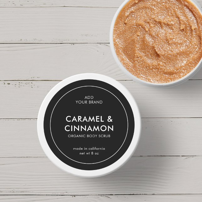 Add Your Brand Custom Colour Modern Product Label (Creator Uploaded)