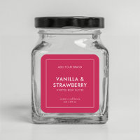 Add Your Brand Custom Colour Modern Product Label