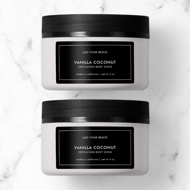 Add Your Brand Custom Colour Modern Product Label (Creator Uploaded)