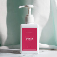 Add Your Brand Custom Colour Modern Product Label