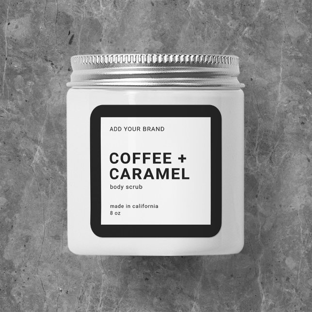 Add Your Brand Modern Minimalist Product Label (Creator Uploaded)