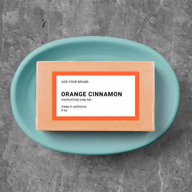 Add Your Brand Modern Minimalist Product Label (Creator Uploaded)