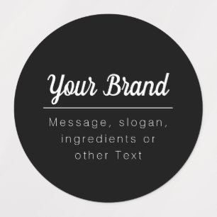 Add Your Brand or other text