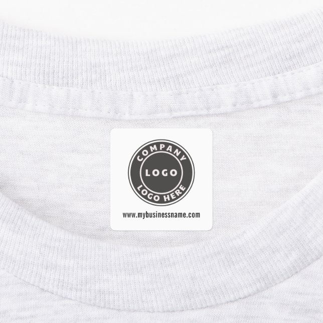 Add Your Business Logo and Company Website (Affixed)