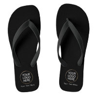 Add Your Business Logo and Text Custom Black 
