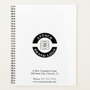 Add Your Business Logo Company Details Planner