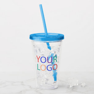 Add Your Business Logo Custom Acrylic Tumbler
