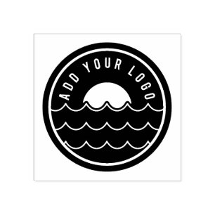 Add Your Business Logo Custom Brand Company Rubber Stamp