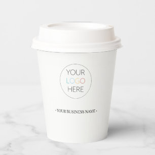 Add Your Business Logo Customised Paper Cups