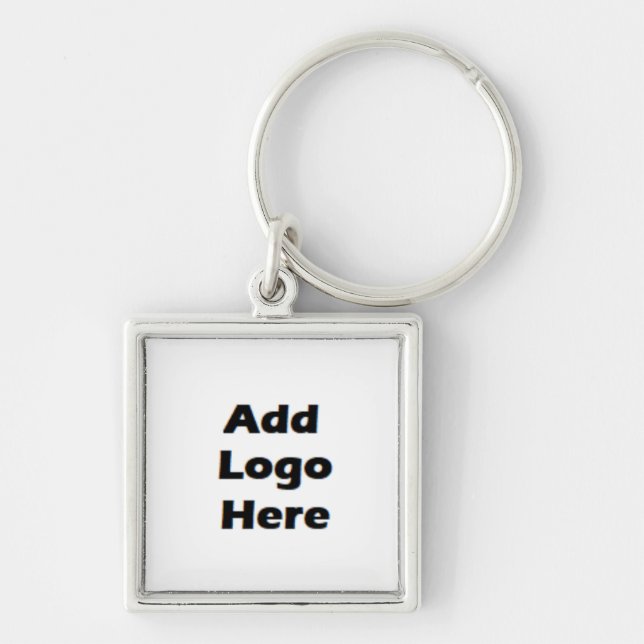 Add Your Business Logo Here Key Ring (Front)