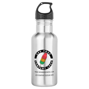Add Your Business Logo Website Address Coworker 532 Ml Water Bottle