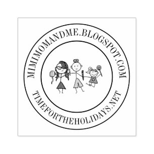 Add your Business Name, Logo  and Website to this Rubber Stamp