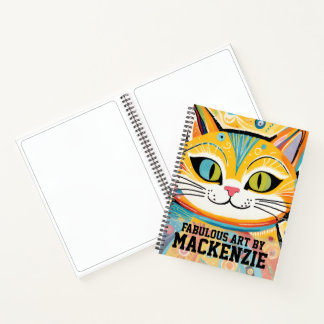 Add Your Childrens Art Personalised Notebook
