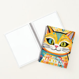 Add Your Childrens Art Personalised Notebook