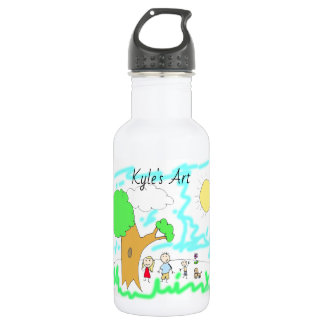 Add your Child's Artwork to this 532 Ml Water Bottle
