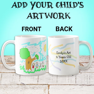 Add your Child's Artwork to this Coffee Mug