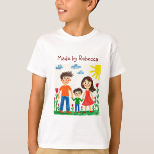 Add your Child's Artwork to this  Coffee Mug T-Shirt