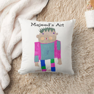 Add your Child's Artwork to this Cushion