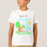 Add your Child's Artwork to this Shirt<br><div class="desc">Did your child do an amazingly beautiful piece of art that you'd like to s how off and make them feel proud? Well you can upload your child's artwork to this shirt! Just scan it into your computer or take a good pic with your phone and upload it here!</div>