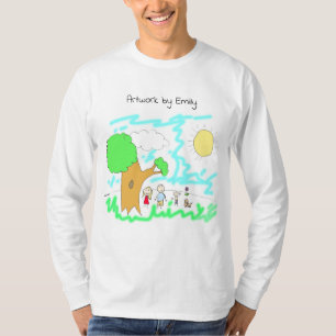 Add your Child's Artwork to this   T-Shirt