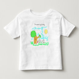 Add your Child's Artwork to this   Toddler T-Shirt