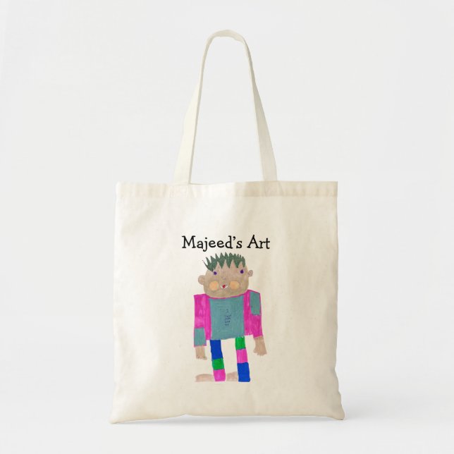 Add your Child's Artwork to this  Tote Bag (Front)