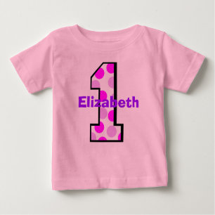 Add Your Child's Name 1st Birthday  Shirt