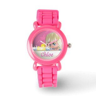 Add Your Childs Name / Glitter Watch