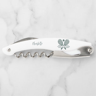 Add Your Club Name Tennis Team Swag Any Colour Corkscrew