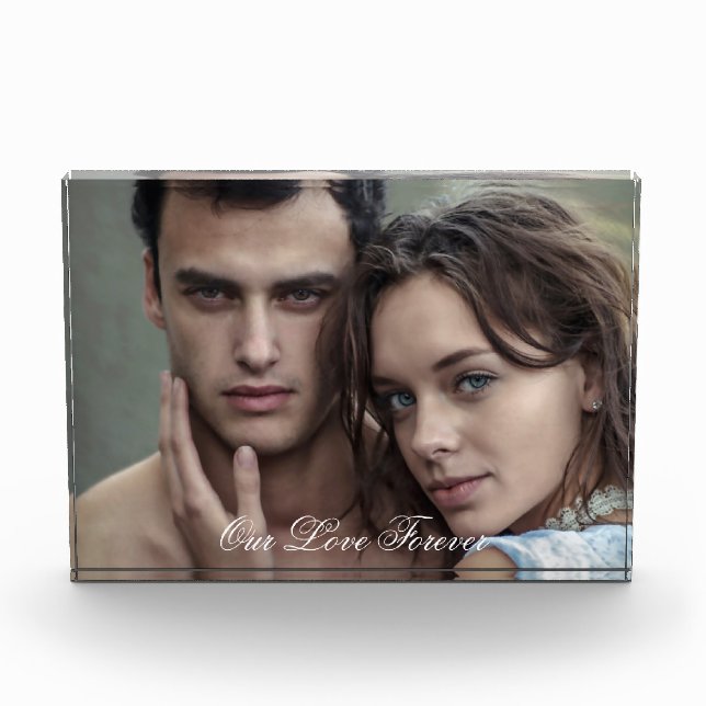 Add Your Custom Couple Photo Personalise  Block (Front)