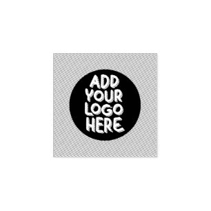 Add Your Custom Logo Here Rubber Stamp