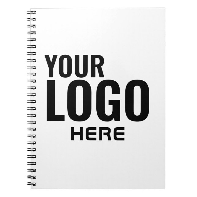 Add your custom logo professional notebook (Front)