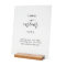 Add Your Custom Text, Chic Wedding Frosted Style