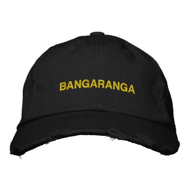 Add Your Custom Text Embroidered Hat Example (Front)