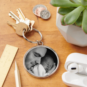 Add your Dad's Photo to this Key Ring